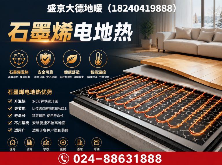 皇姑区石墨烯电地热展示图